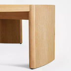 Mesa de centro auxiliar redonda moderna, mesa de sofá de madera maciza para salas de estar y decoración de dormitorios