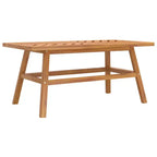 vidaXL Coffee Table 39.4x19.7x17.7 Solid Wood Acacia