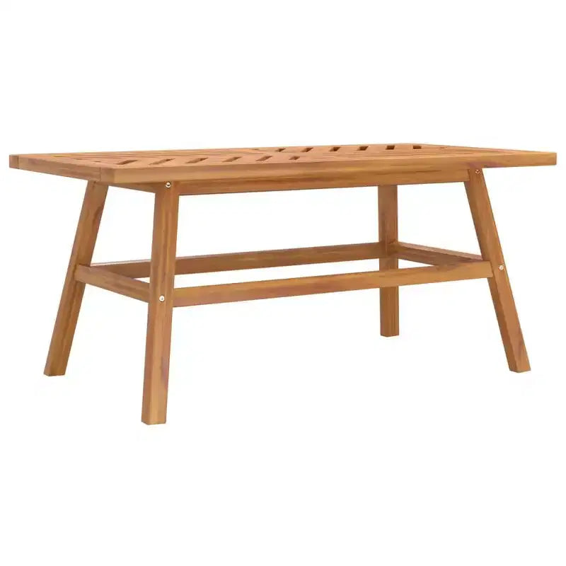 vidaXL Coffee Table 39.4x19.7x17.7 Solid Wood Acacia