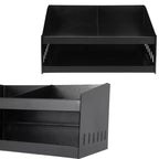 Soporte para Cascos Montado en la Pared, Soporte Doble de Aluminio para Cascos con Ganchos para Colgar Ropa, Organizador de Almacenamiento de Cascos para Garaje o Taller